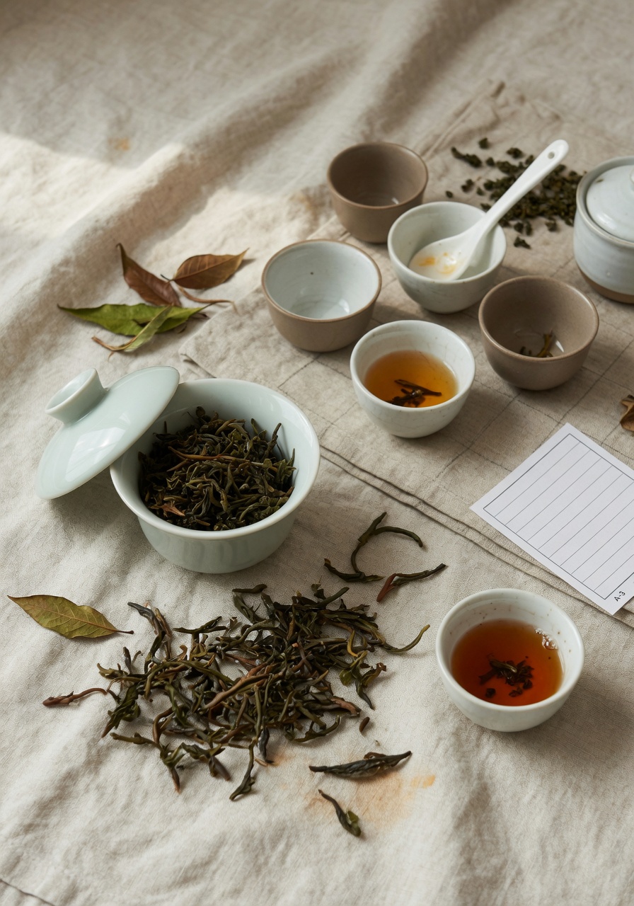 Cupping protocol — ISO vs gongfu-led